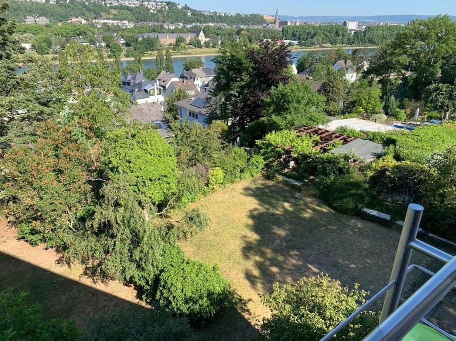 Ueber Den Daechern Von Koblenz - Aussichts-Wohnung Naturpark Rheinblick, Ruhig, Zentrumsnah, Sport-Pool Koblenz (Rhineland-Palatinate) Exterior foto