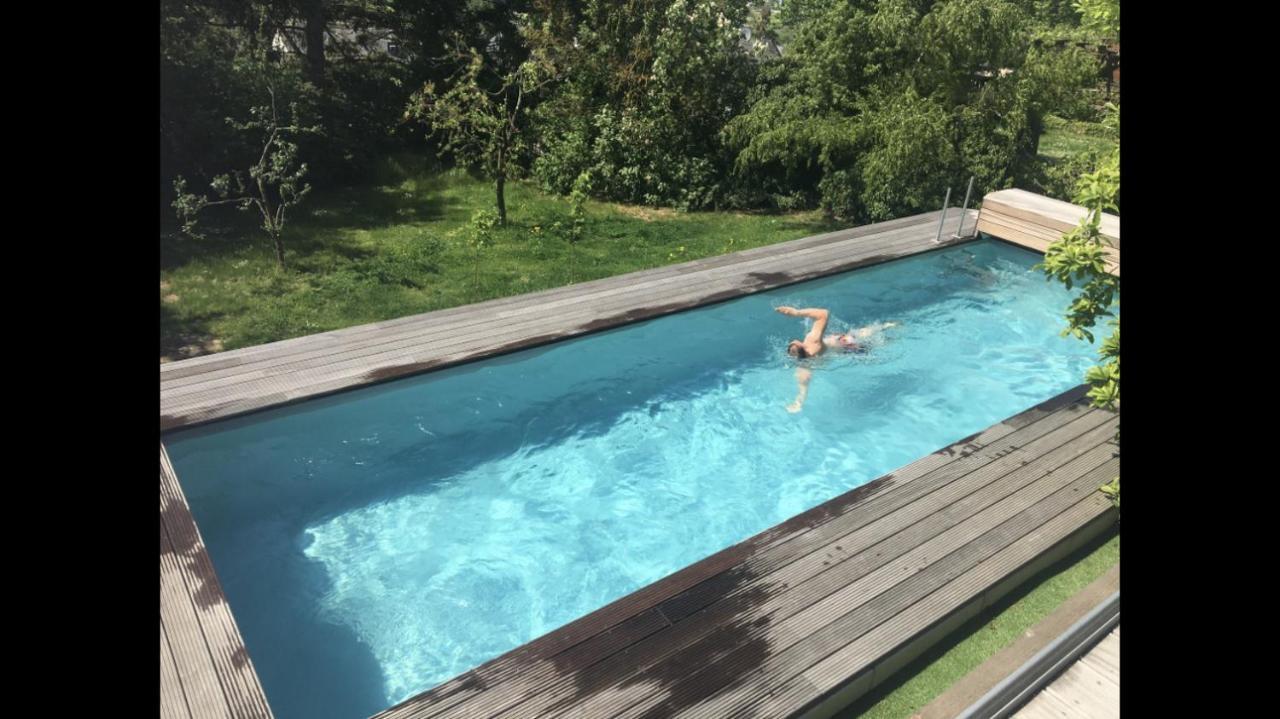 Ueber Den Daechern Von Koblenz - Aussichts-Wohnung Naturpark Rheinblick, Ruhig, Zentrumsnah, Sport-Pool Koblenz (Rhineland-Palatinate) Exterior foto
