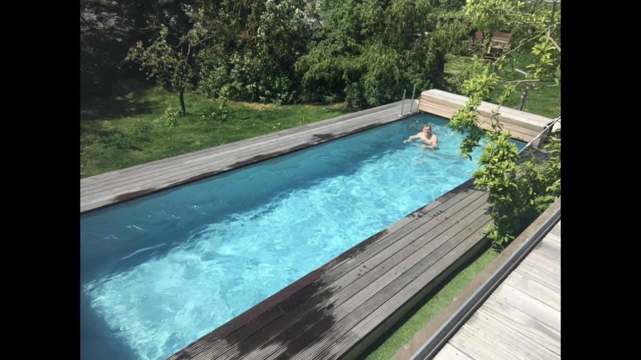 Ueber Den Daechern Von Koblenz - Aussichts-Wohnung Naturpark Rheinblick, Ruhig, Zentrumsnah, Sport-Pool Koblenz (Rhineland-Palatinate) Exterior foto